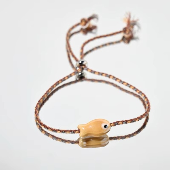 Anthropologie Jewelry - Fish bracelet #2447